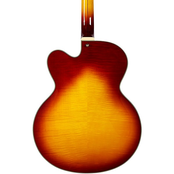 D'Angelico Excel EXL-1 Hollowbody Electric Guitar With Stairstep Tailpiece Iced Tea Burst