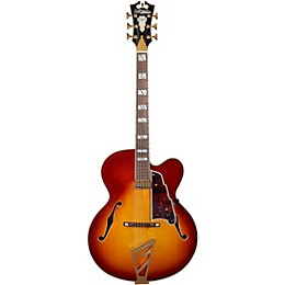 D'Angelico Excel EXL-1 Hollowbody Electric Guitar With Stairstep Tailpiece Iced Tea Burst