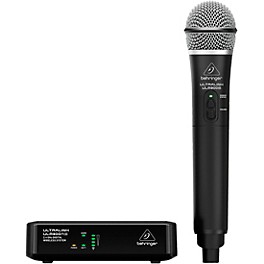 Behringer ULM300MIC High-Performance 2.4gHz Digital Wireless System With  Handheld Mic & Receiver B Range