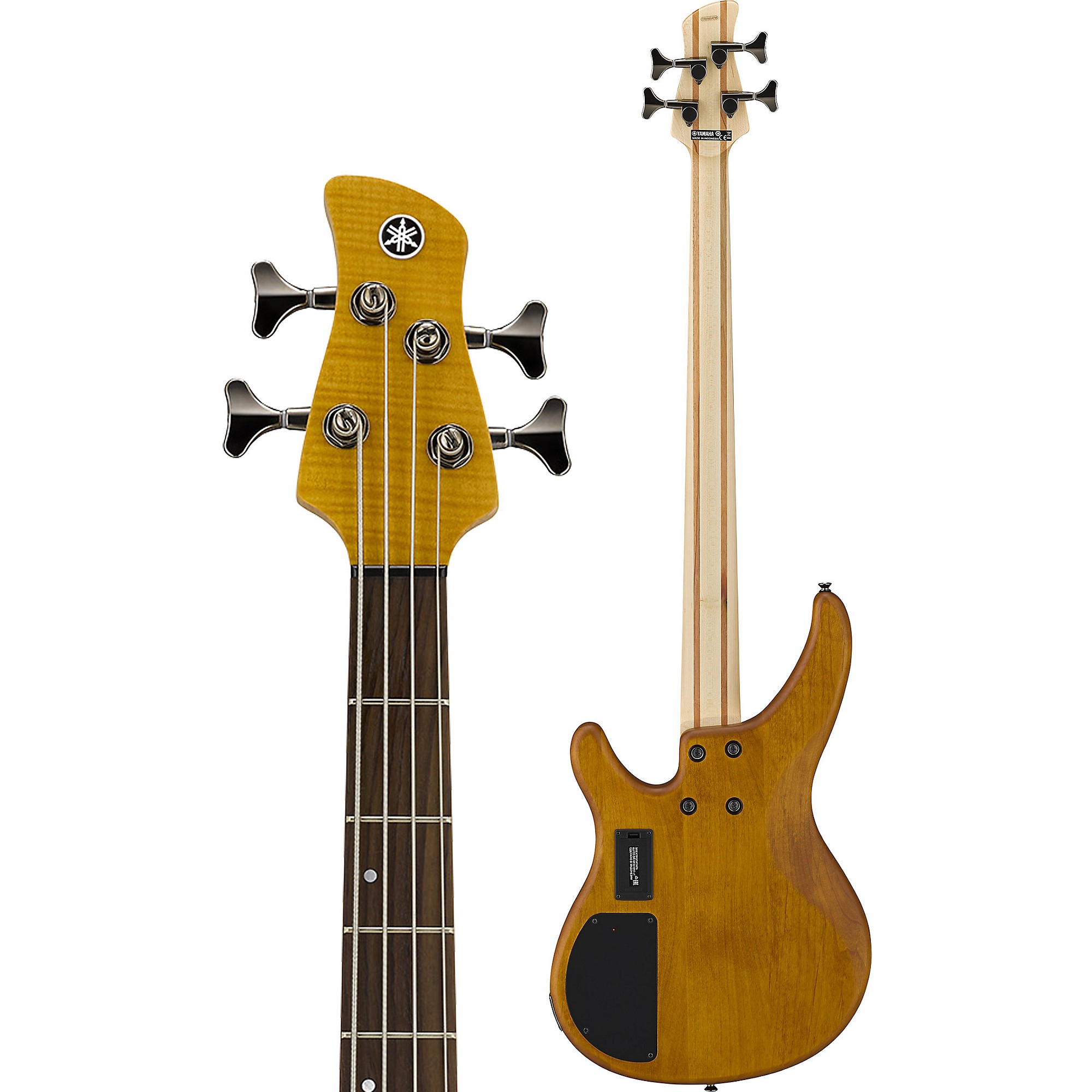 Yamaha TRBX604 Electric Bass Guitar Matte Amber | Guitar Center