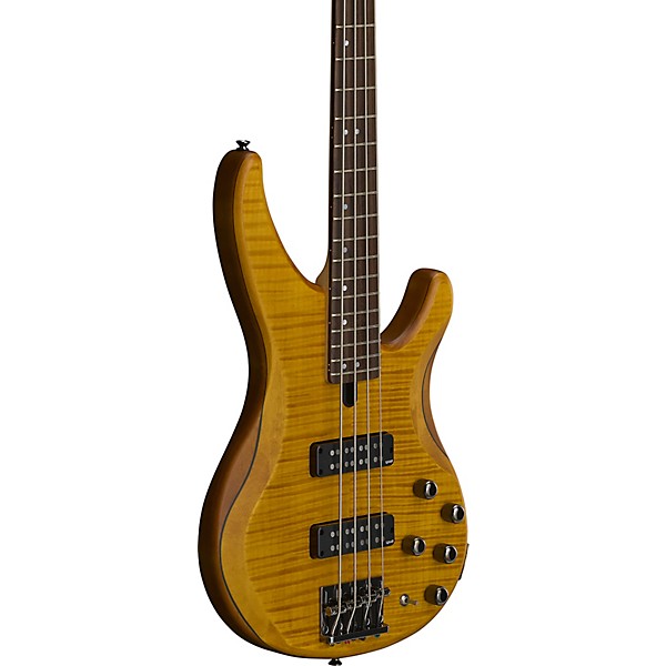 Yamaha TRBX604 Electric Bass Matte Amber