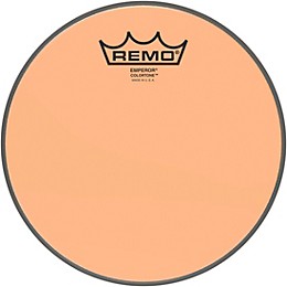 Remo Emperor Colortone Orange Drum Head 8 in.