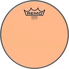 Remo Emperor Colortone Orange Drum Head 6 in. Remo Emperor Colortone Orange Drum Head 8 in.