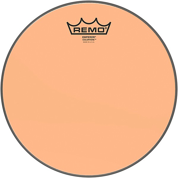 Remo Emperor Colortone Orange Drum Head 10 in.