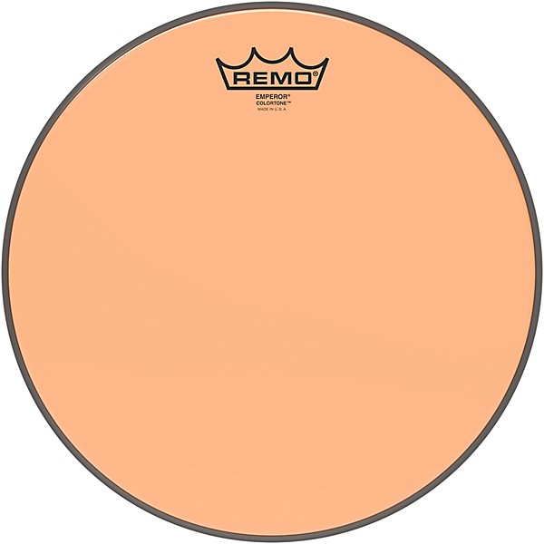 Remo Emperor Colortone Orange Drum Head 12 in.