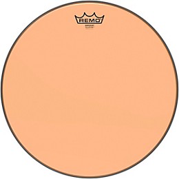 Remo Emperor Colortone Orange Drum Head 15 in.