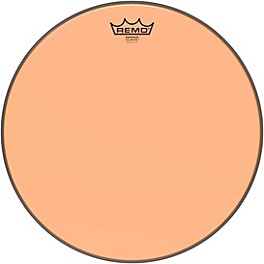 Remo Emperor Colortone Orange Drum Head 6 in. Remo Emperor Colortone Orange Drum Head 15 in.