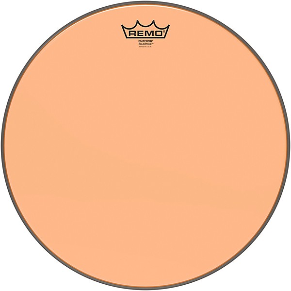 Remo Emperor Colortone Orange Drum Head 15 in.