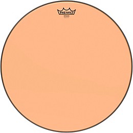 Remo Emperor Colortone Orange Drum Head 18 in.
