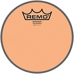 Remo Emperor Colortone Orange Drum Head 6 in.