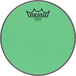 Remo Emperor Colortone Green Drum Head 14 in. Remo Emperor Colortone Green Drum Head 8 in.