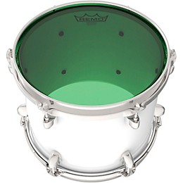 Remo Emperor Colortone Green Drum Head 8 in.
