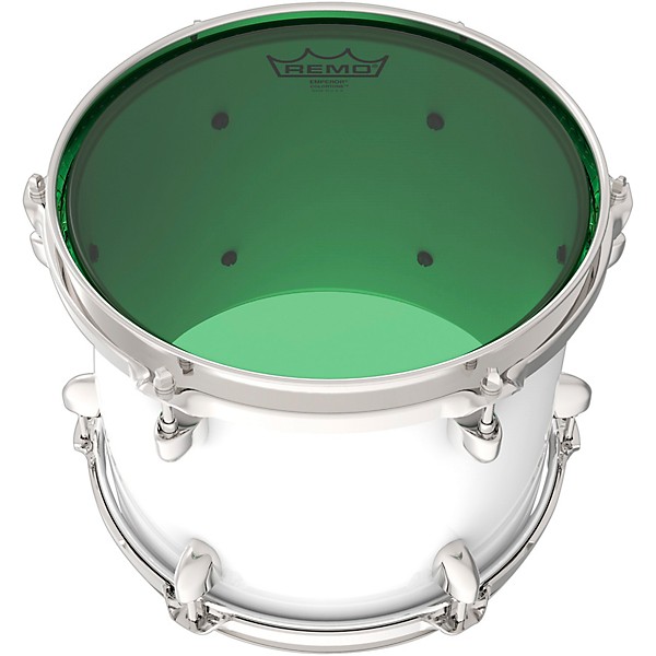 Remo Emperor Colortone Green Drum Head 10 in.