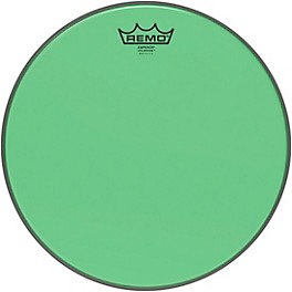 Remo Emperor Colortone Green Drum Head 14 in. Remo Emperor Colortone Green Drum Head 13 in.