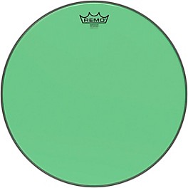 Remo Emperor Colortone Green Drum Head 14 in. Remo Emperor Colortone Green Drum Head 16 in.