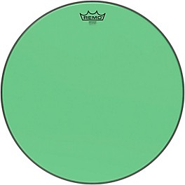 Remo Emperor Colortone Green Drum Head 14 in. Remo Emperor Colortone Green Drum Head 18 in.