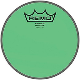 Remo Emperor Colortone Green Drum Head 6 in.
