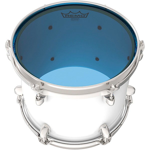 Remo Emperor Colortone Blue Drum Head 15 in.