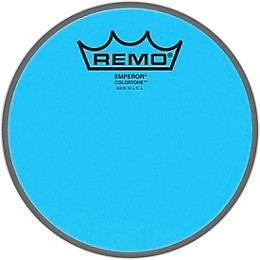 Remo Emperor Colortone Blue Drum Head 6 in.