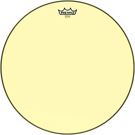 Remo Emperor Colortone Yellow Drum Head 10 in. Remo Emperor Colortone Yellow Drum Head 18 in.