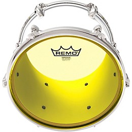 Remo Emperor Colortone Yellow Drum Head 8 in.