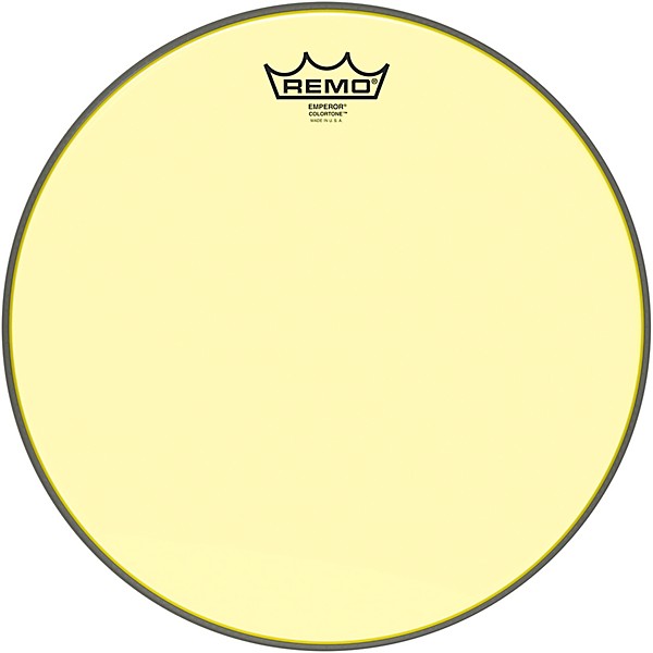 Remo Emperor Colortone Yellow Drum Head 13 in.