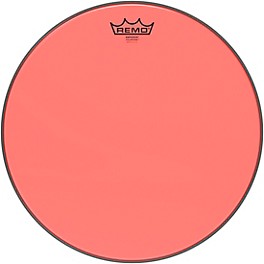 Remo Emperor Colortone Red Drum Head 14 in. Remo Emperor Colortone Red Drum Head 15 in.