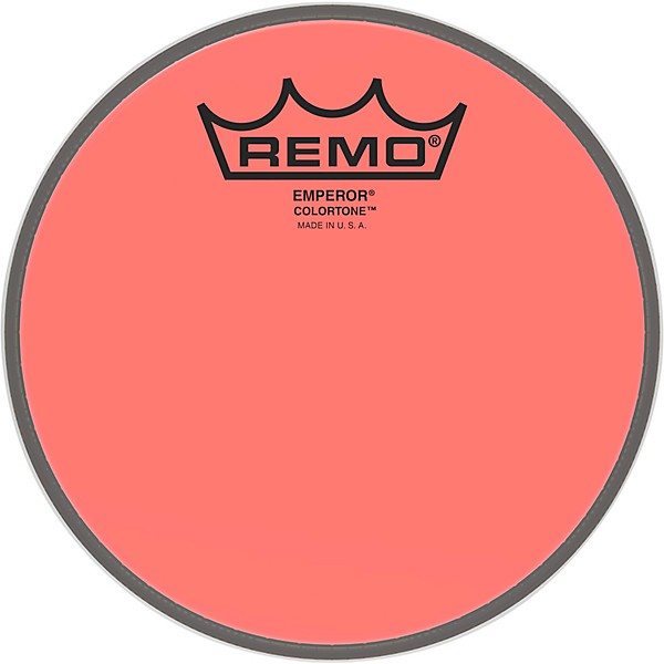 Remo Emperor Colortone Red Drum Head 6 in.