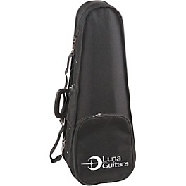 Luna Luna Lightweight Case for Baritone Ukelele Black Black