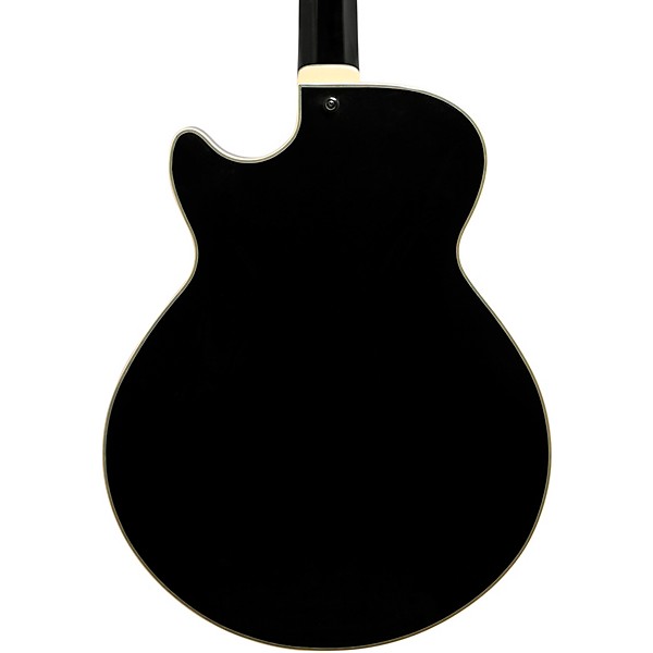 Open Box D'Angelico Excel Series EX-SS Semi-Hollowbody Electric Guitar with Black Hardware Level 2 Black 190839442222
