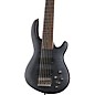 Dean Edge 6 Flame Top 6-String Electric Bass Translucent Black Satin