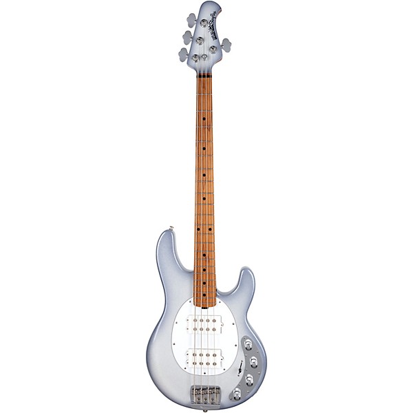 Ernie Ball Music Man StingRay Special HH Maple Fingerboard Electric Bass Snowy Night