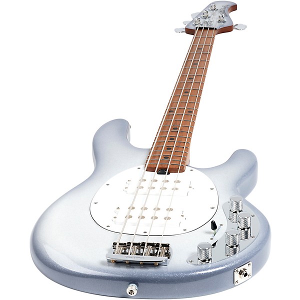 Ernie Ball Music Man StingRay Special HH Maple Fingerboard Electric Bass Snowy Night