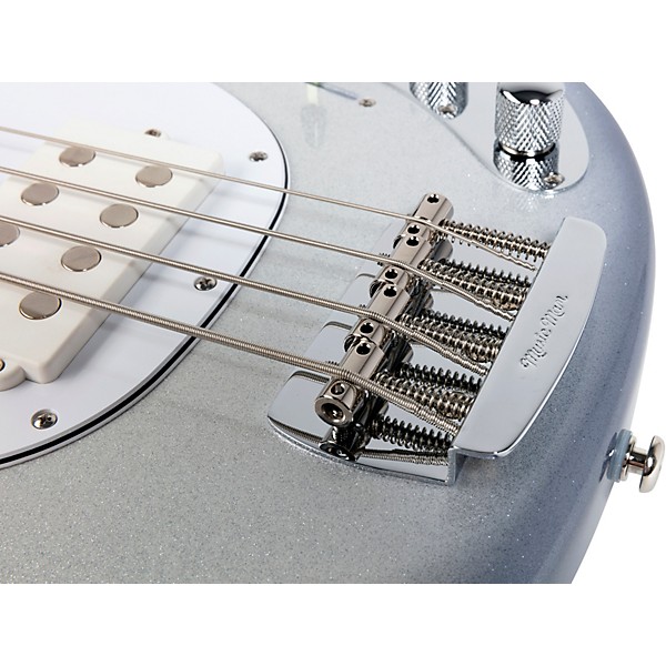 Ernie Ball Music Man StingRay Special HH Maple Fingerboard Electric Bass Snowy Night