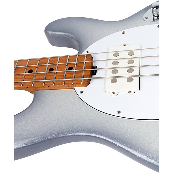 Ernie Ball Music Man StingRay Special HH Maple Fingerboard Electric Bass Snowy Night
