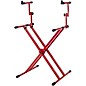 Gator 2-Tier X-Style Keyboard Stand - Nord Red thumbnail
