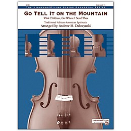 Alfred Go Tell It on the Mountain Conductor Score 1.5