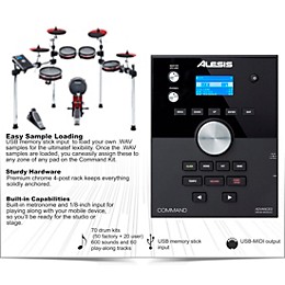 Alesis Command X Mesh-Head Electronic Drum Set