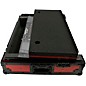 ProX DENON MCX8000 Flight Road Case with Sliding Laptop Shelf and Wheels (XS-MCX8000WLTRB) Black