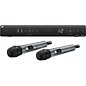 Sennheiser XSW 1-825 DUAL-A 2-Channel Handheld Wireless System With e 825 Capsules A Black thumbnail