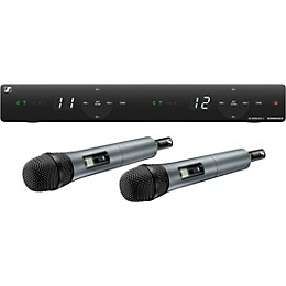 Sennheiser XSW 1-835 DUAL-A 2-Channel Handheld Wireless System With e 835 Capsules A Black