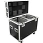 Open Box ProX XS-MH250X2W ATA Road Case with Wheels for Moving-Head Lights Level 2 Black 190839371843