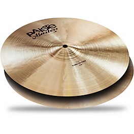 Paiste Masters Thin Hi-Hat Cymbals 15 in. Top Paiste Masters Thin Hi-Hat Cymbals 14 in. Bottom