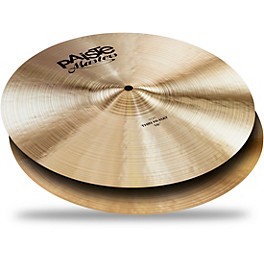 Paiste Masters Thin Hi-Hat Cymbals 15 in. Top Paiste Masters Thin Hi-Hat Cymbals 16 in. Bottom