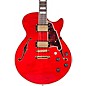 Open Box D'Angelico Excel Series SS Semi-Hollow Electric Guitar with Stopbar Tailpiece Level 2 Cherry 194744110917 thumbnail