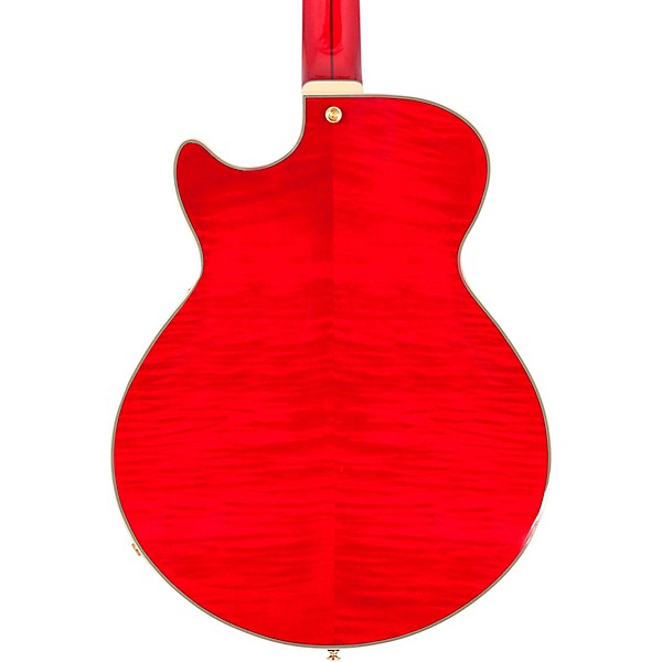 Open Box D'Angelico Excel Series SS Semi-Hollow Electric Guitar with Stopbar Tailpiece Level 2 Cherry 194744110917
