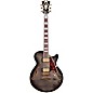 Open Box D'Angelico Excel Series SS Semi-Hollow Electric Guitar with Stopbar Tailpiece Level 2 Gray Black 190839378828