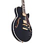 D'Angelico Excel Series SS Semi-Hollow Electric Guitar With Stopbar Tailpiece Black