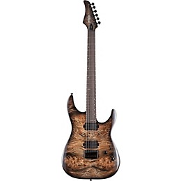 Schecter Guitar Research CR-6 Electric Guitar Charcoal Burst