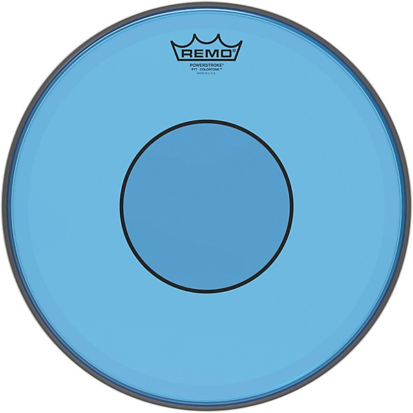 Remo Powerstroke 77 Colortone Blue Drum Head 14 in.